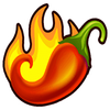 camino de chili red chilli symbol