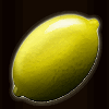 candy and fruits lemon symbol