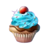 candy carnival cupcake symbol