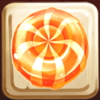 candy factory orange candy symbol