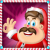 candy land christmas treats guy symbol