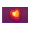 candy monsters heart symbol