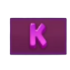candy monsters k symbol