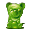 candy party gummy bear symbol