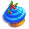 candy stash deluxe blue cupcake symbol