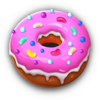 candy treasures 3 reels donut symbol