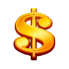 capital gains dollar symbol