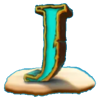 captain tipsys treasure j symbol