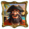 captain tipsys treasure pirate man symbol