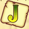 captain treasure j letter symbol