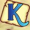 captain treasure k letter symbol