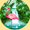 caribbean holidays flamingo symbol