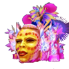 carnaval do rio mask symbol