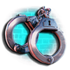 cash bandits 3 handcuffs symbol