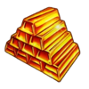 cash cave rings of fortune ingots symbol