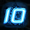 cash encounters ten symbol