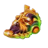 cash eruption hephaestus mask symbol