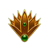cash eruption megajackpots amulets of osiris flower symbol