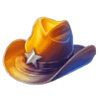 cash eruption the western hat symbol