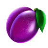 cash n fruits hold and win plum symbol