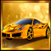 cash pig 2 car golden symbol