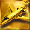 cash pig 2 plane golden symbol