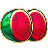 cash strike triple fire watermelons symbol