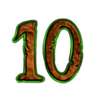 cat ching 10 symbol