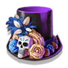 catrinas coins hat symbol