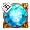 cave of gems dice blue jewel symbol