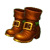celtic bash lucky clover hold and spin boots symbol