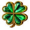 celtic princess emerald clover symbol