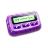 chance machine 90s pager symbol
