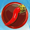 charm land chilli symbol