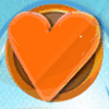 charm land heart symbol