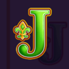 charming gold hold n link j symbol