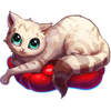 charming queens cat symbol