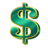 cheeky cherry dollar symbol