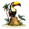 cheeky chimp toucan symbol