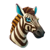 cheeky chimp zebra symbol
