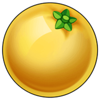 cheeky fruits 6 deluxe orange symbol