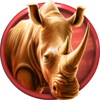 cheetah wild rhino symbol