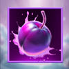 cherrypop burst juicy plum symbol