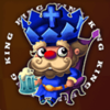 chessmate blue king symbol