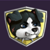 chest hunter dog symbol