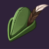 chest hunter hat symbol
