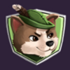 chest hunter robin hood symbol
