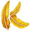 chicken burst extra gold feather k symbol