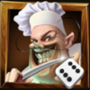 chicken madness dice chef symbol