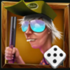 chicken madness dice man symbol